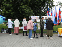 День города на Петровском бульваре.