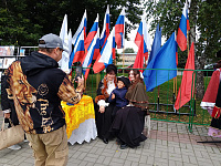 День города на Петровском бульваре.